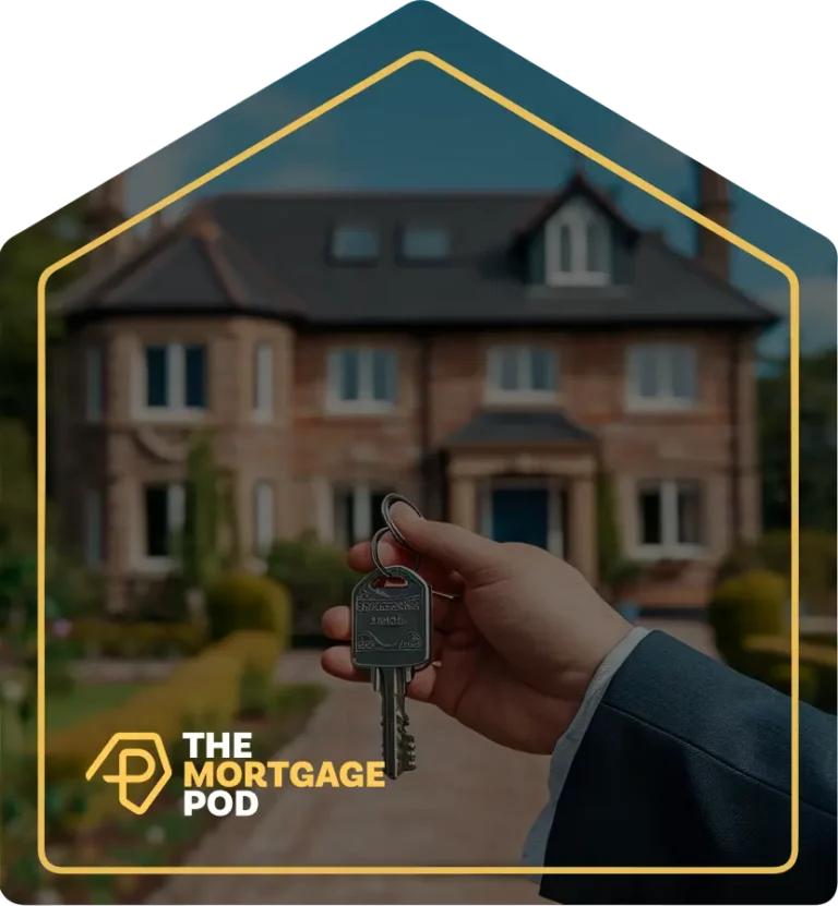 House Image with Key in owner's hand